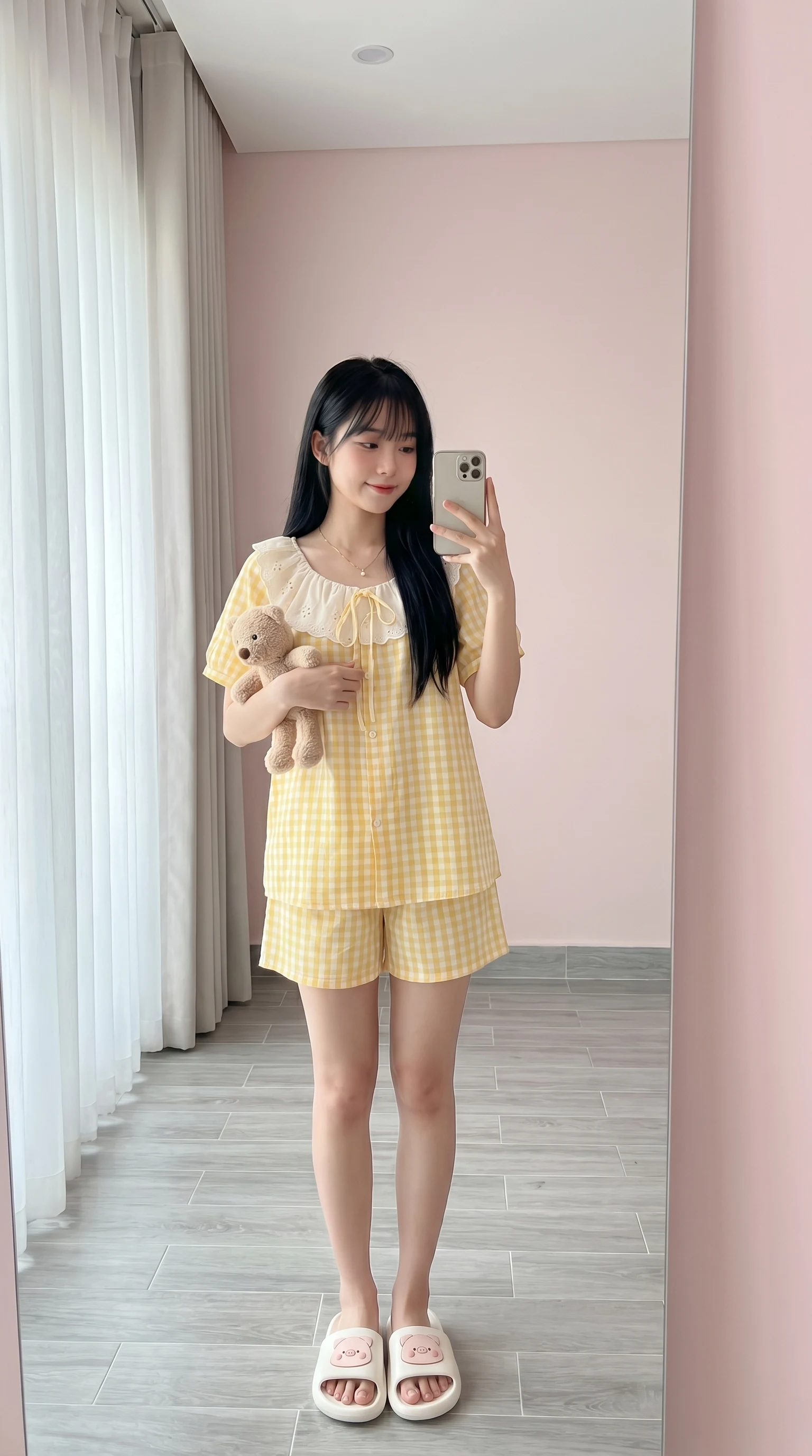 Prompt chụp ảnh trước gương
