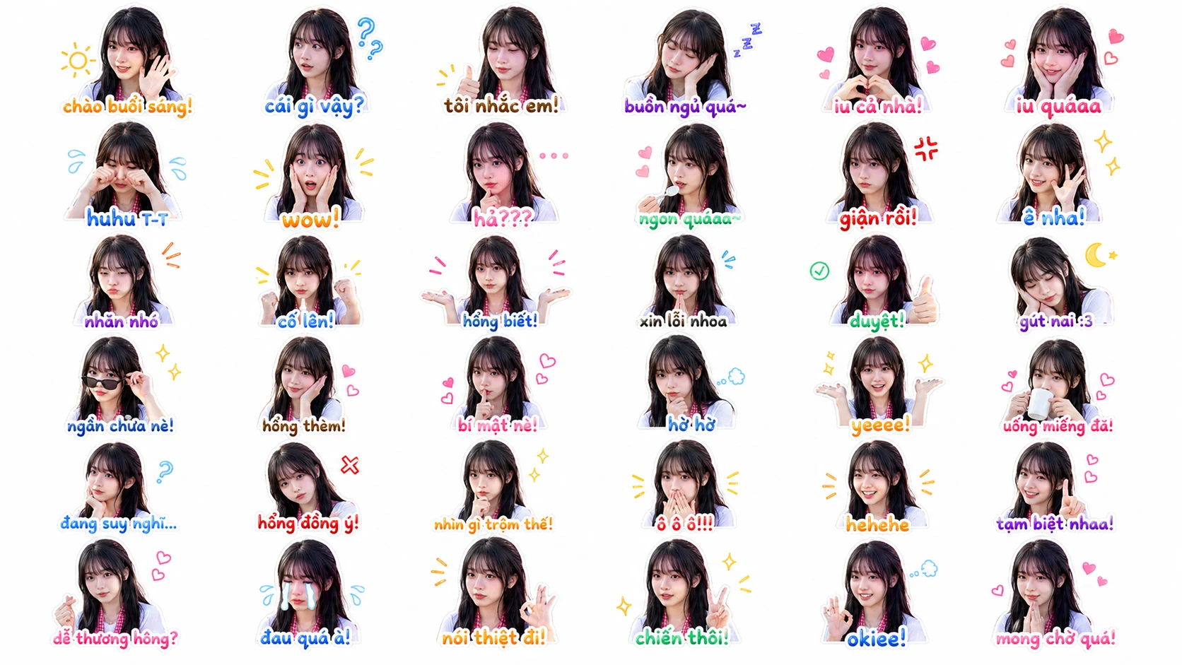 Prompt tạo sticker từ ảnh đính kèm