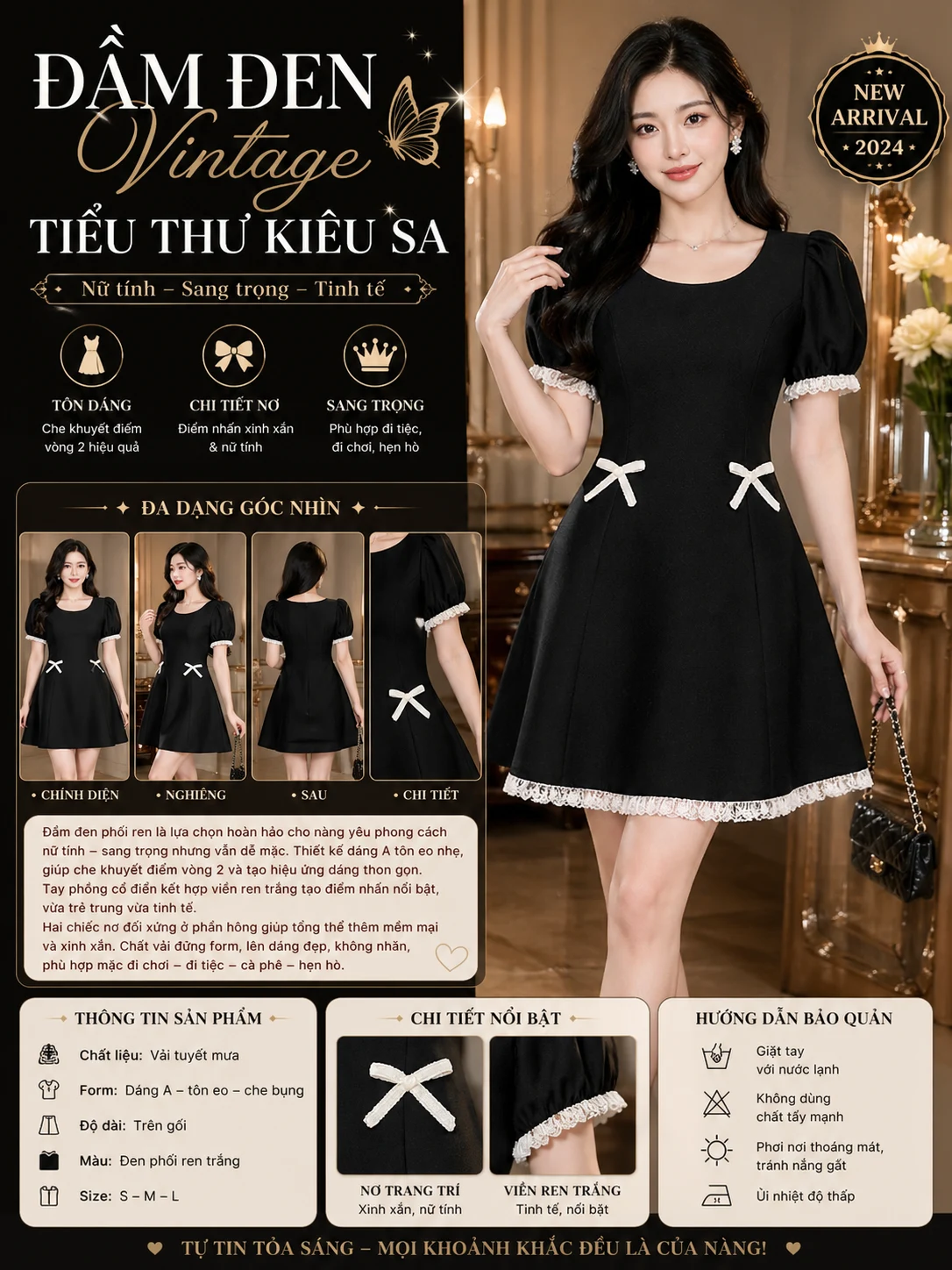 Prompt tạo poster thời trang