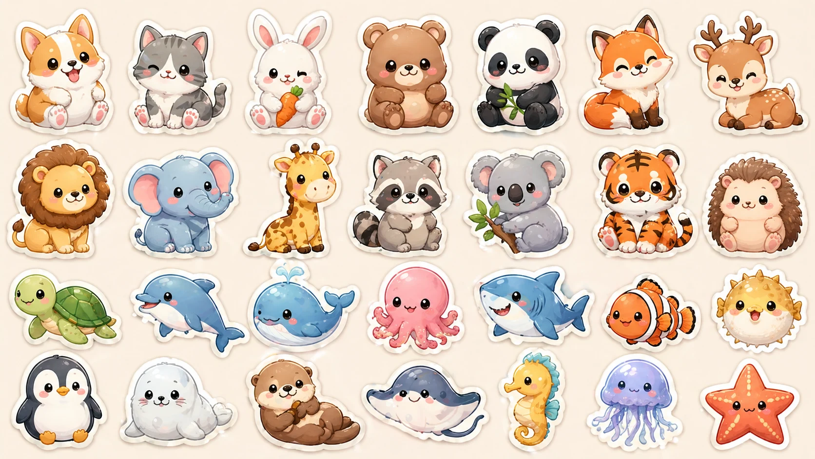 Prompt tạo sticker cho bé