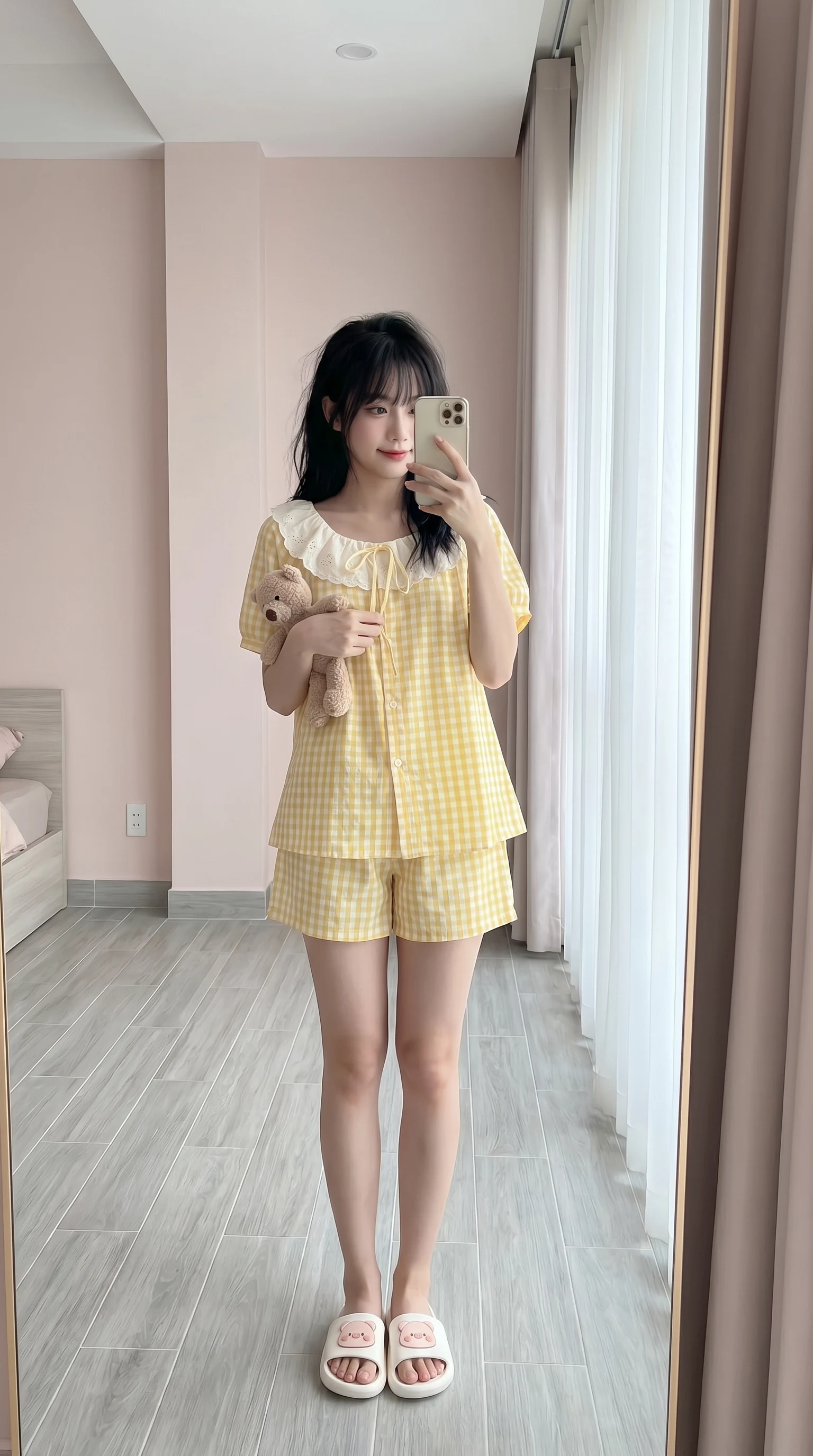 Prompt chụp ảnh trước gương