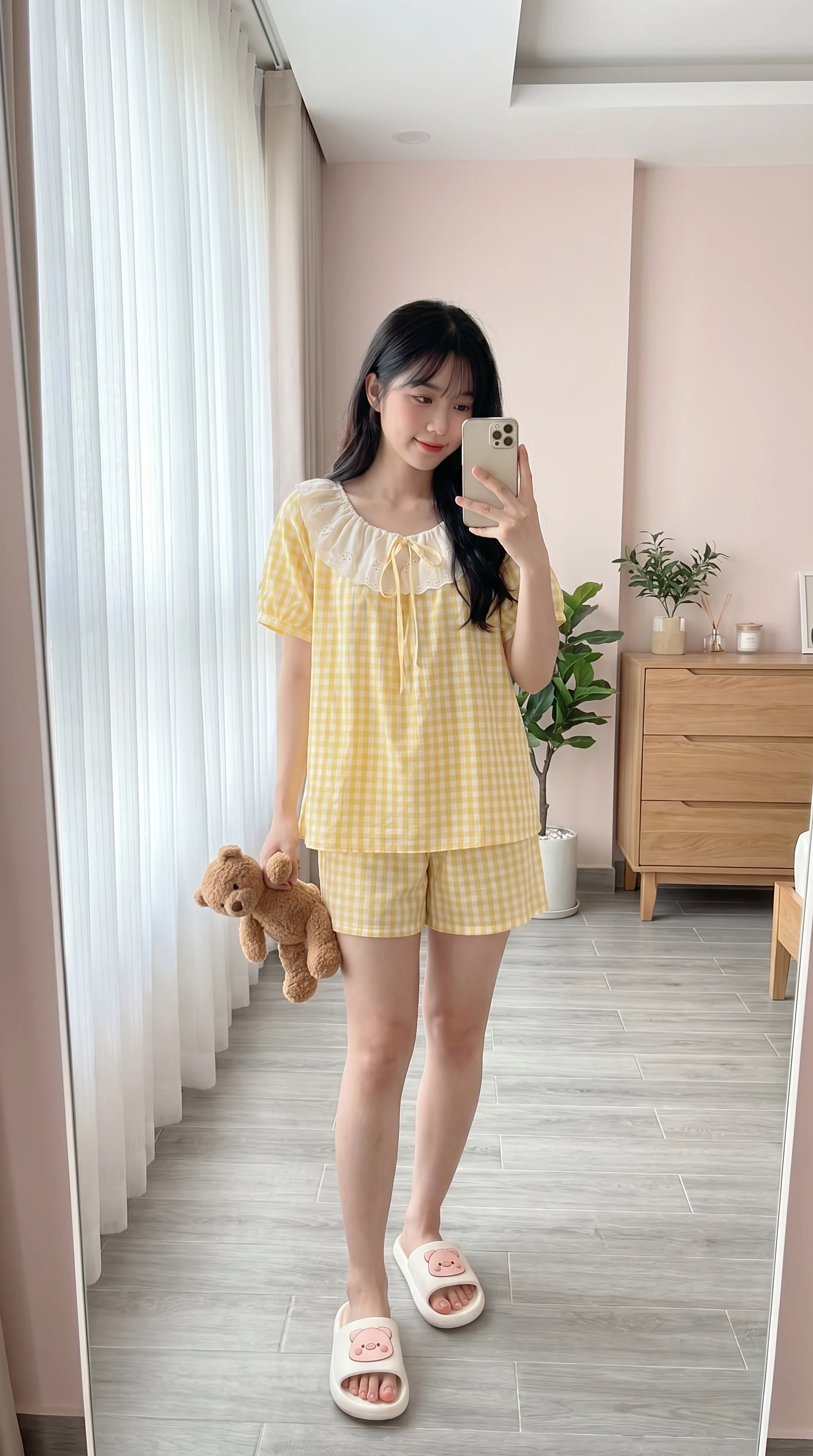 Prompt chụp ảnh trước gương
